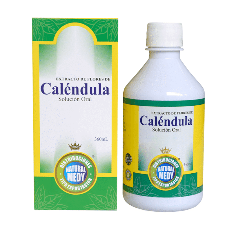 Extracto de Flores de Caléndula 360ml - Natural Medy