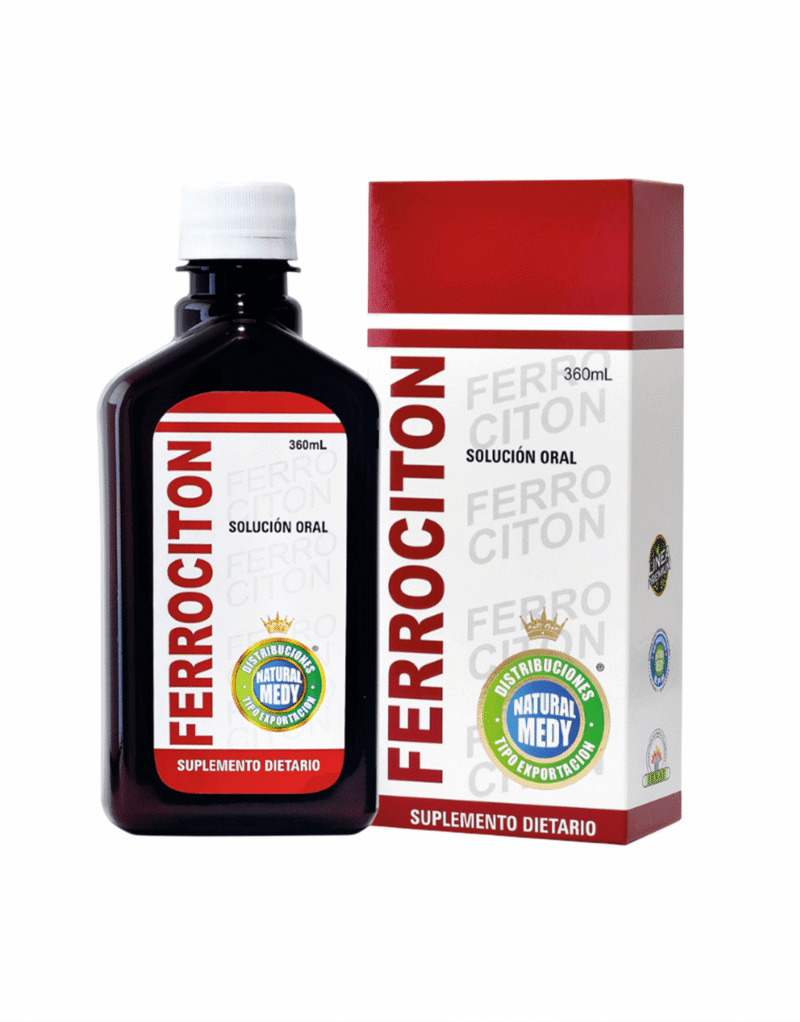 Ferrociton Jarabe 360 ml - Natural Medy