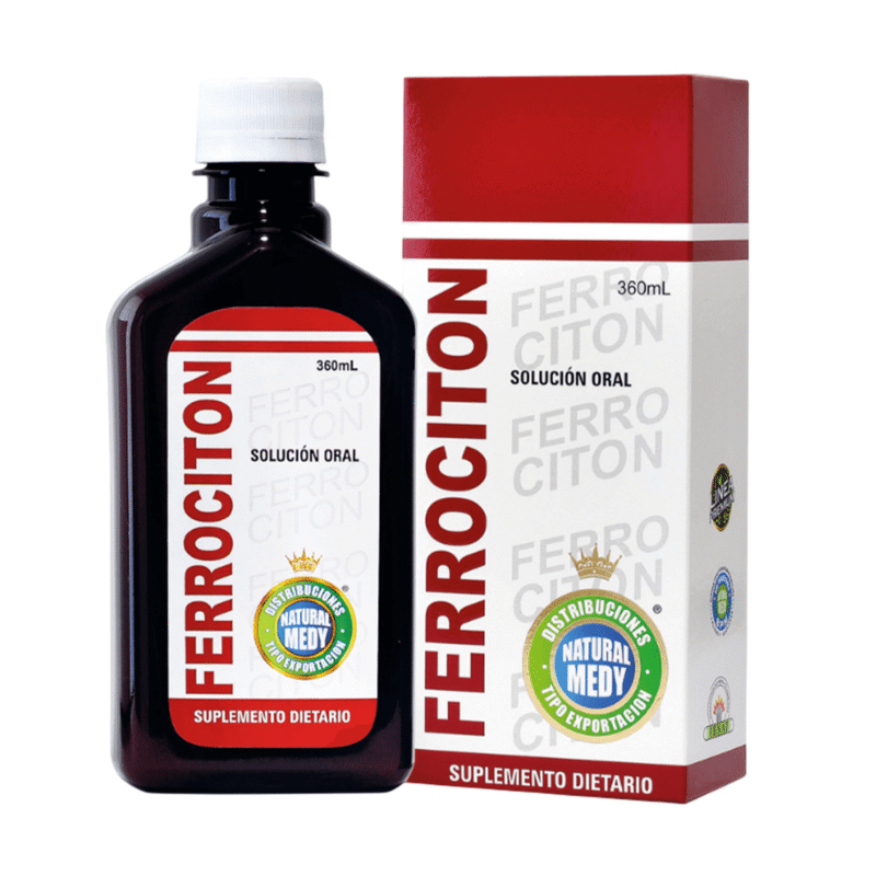 Ferrociton Jarabe 360 ml - Natural Medy