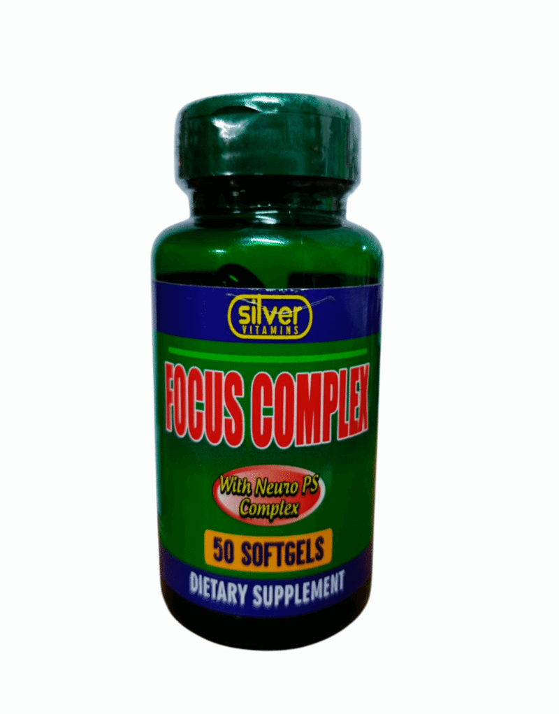 Focus Complex x50 Softgels - Silver Vitamins Nutrition