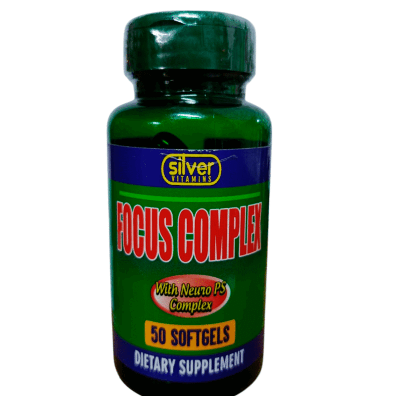 Focus Complex x50 Softgels - Silver Vitamins Nutrition