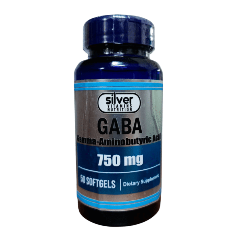 GABA 750mg x50 Softgels - Silver Vitamins Nutrition