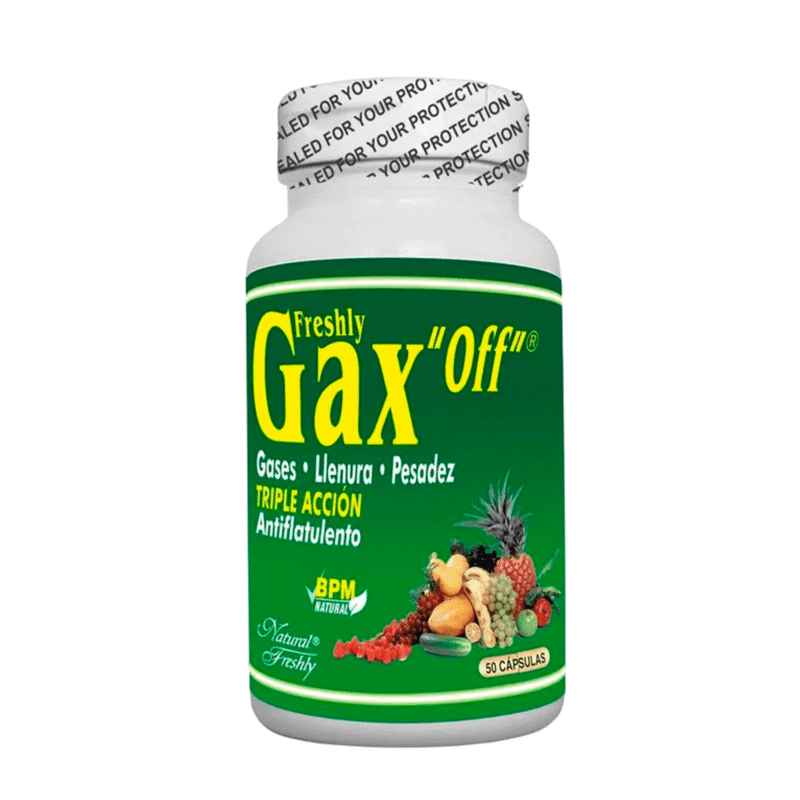 Gax Off X 50 Capsulas Natural Freshly