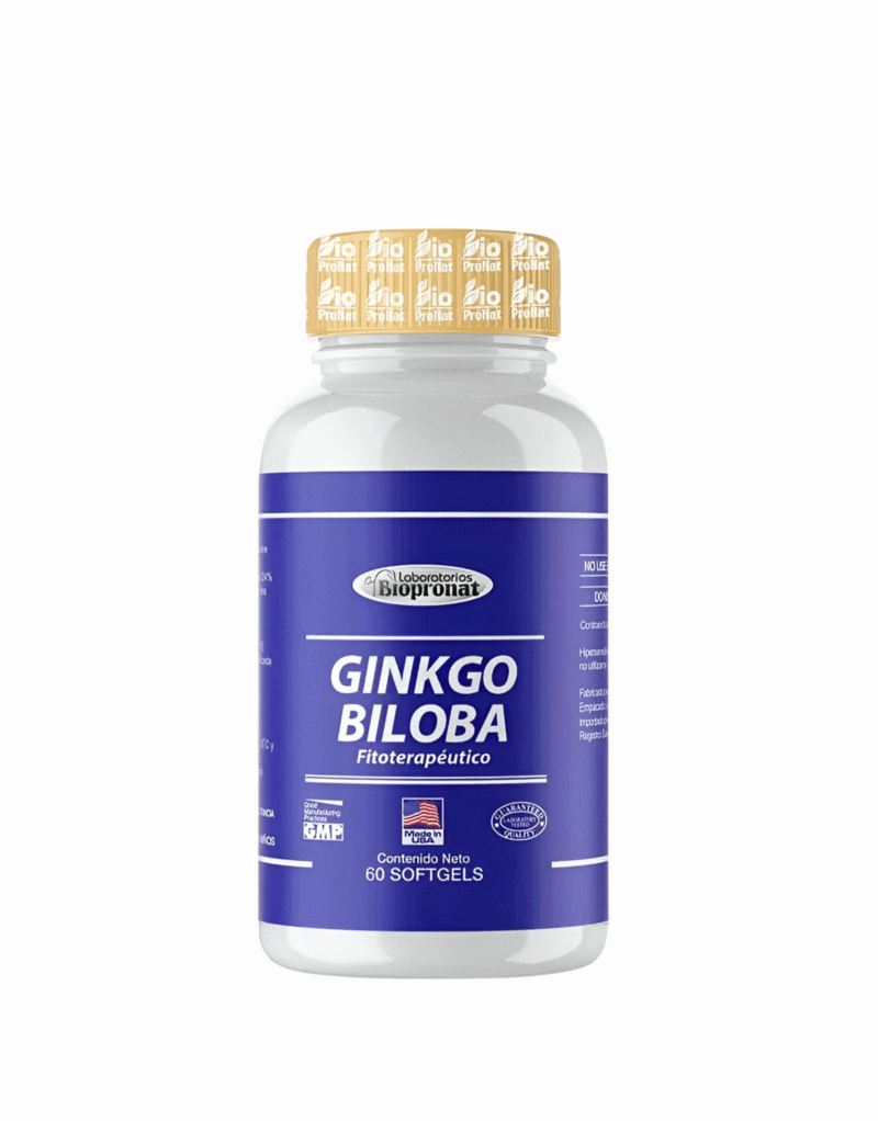 Ginkgo Biloba  - Biopronat 80 mg 60 Cápsulas