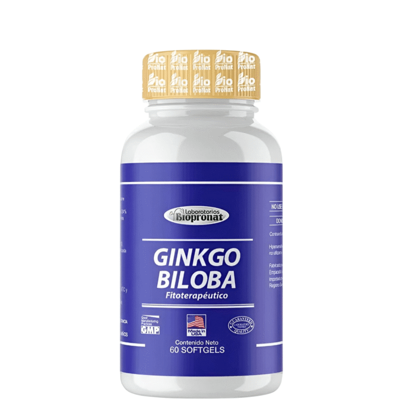 Ginkgo Biloba  - Biopronat 80 mg 60 Cápsulas