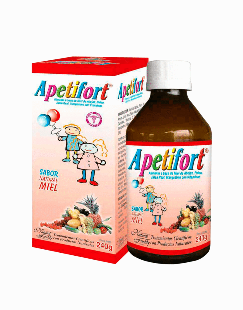 Jarabe Apetifort Miel X 240Ml - Natural Freshly