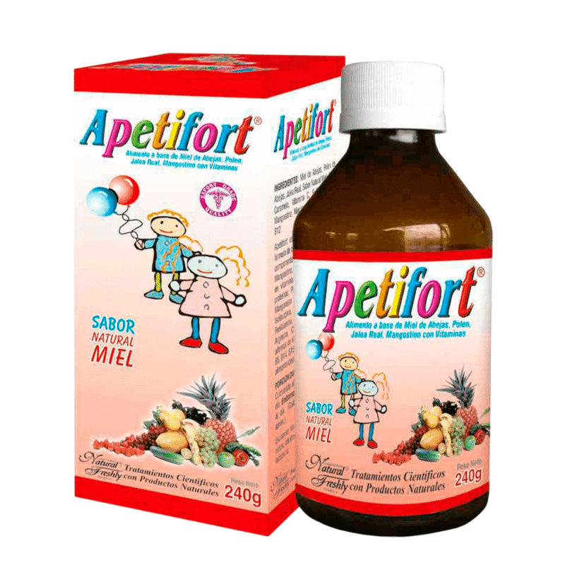 Jarabe Apetifort Miel X 240Ml - Natural Freshly