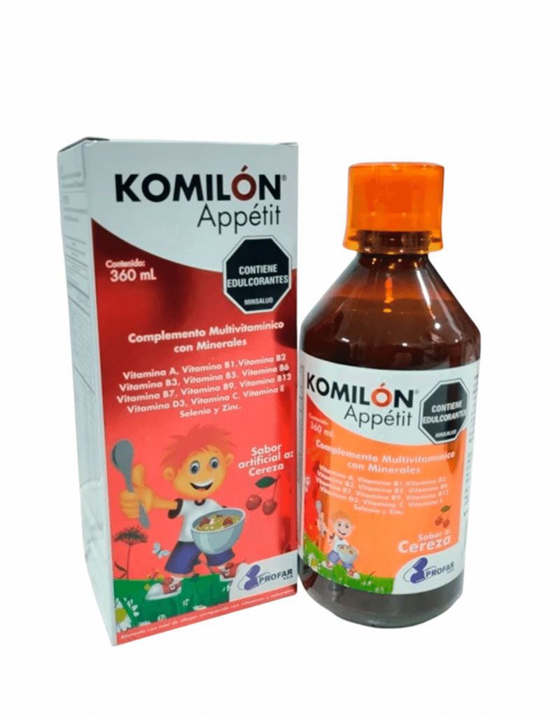 Komilon Appetite Jarabe Frasco X 360 Ml Sabor Cereza - Profar