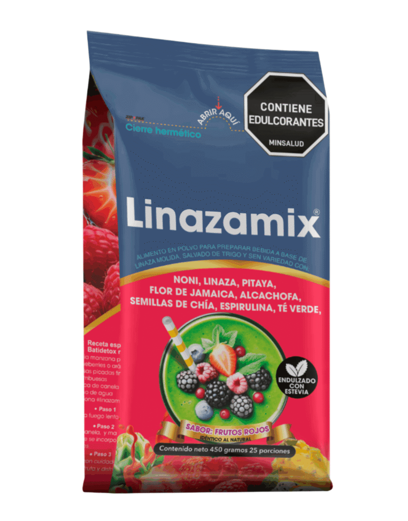 Linazamix Frutos Rojos 450gr - Colon Cleanser