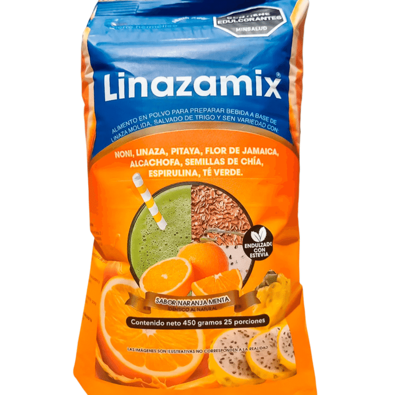 Linazamix Naranja Menta 450gr - Colon Cleanser