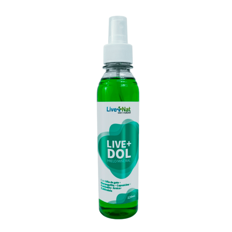 Livetdol Hielo Mineral Loción Refrescante 120ml - Live+Nat
