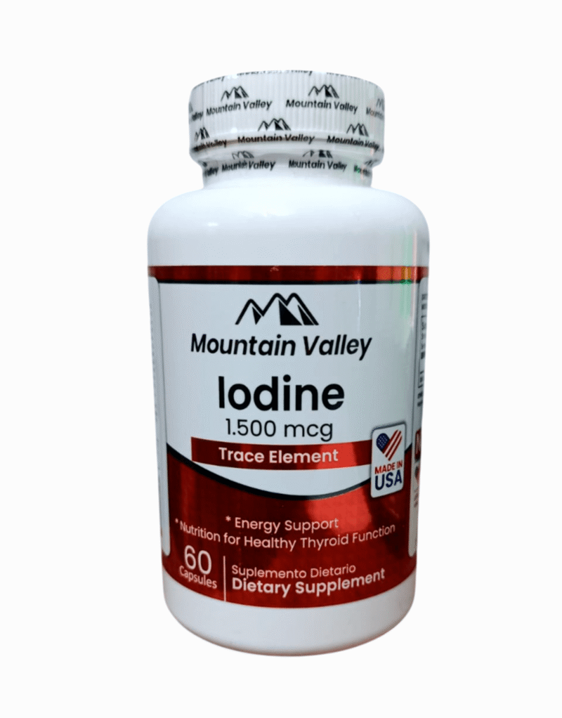 Lodine1500 mcg X60 Capsulas - Mountain Valley