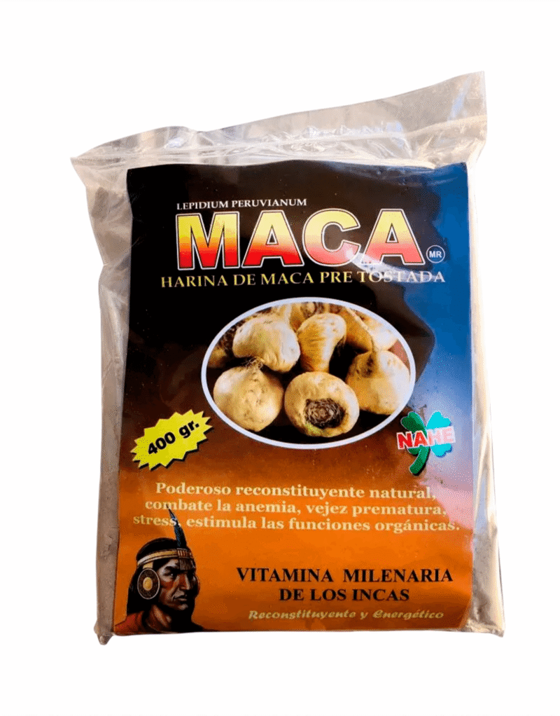 MACA en Polvo Peruana Pre Tostada 400gr - NAHE