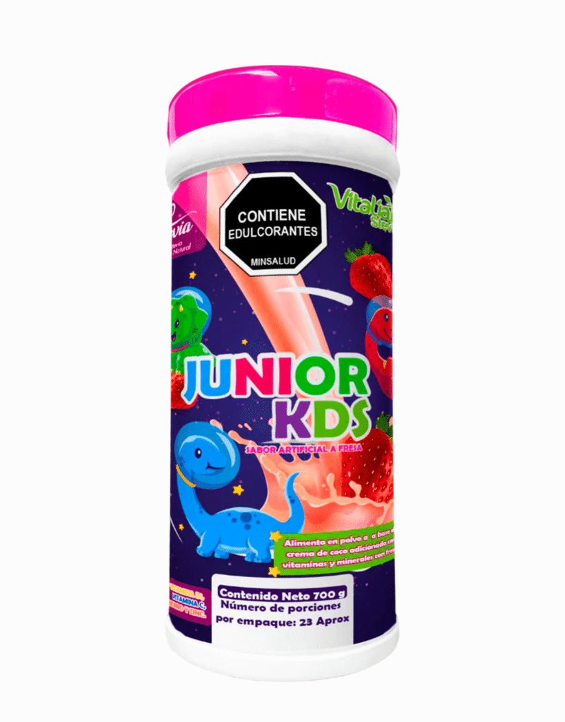 Malteada Junior KDS 700g Fresa - Vitaliah Stevia