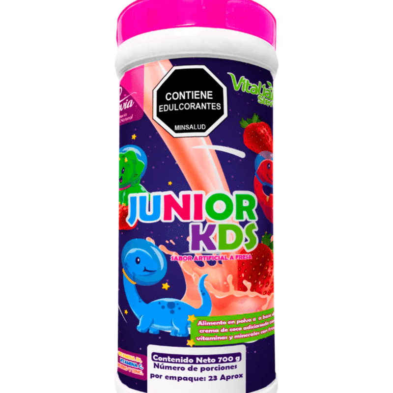 Malteada Junior KDS 700g Fresa - Vitaliah Stevia