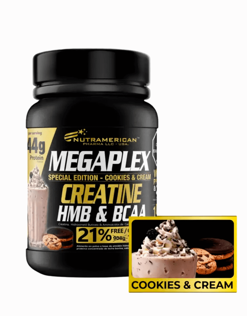 Megaplex Edición Especial Cookies and Cream  1100G - Nutramerican