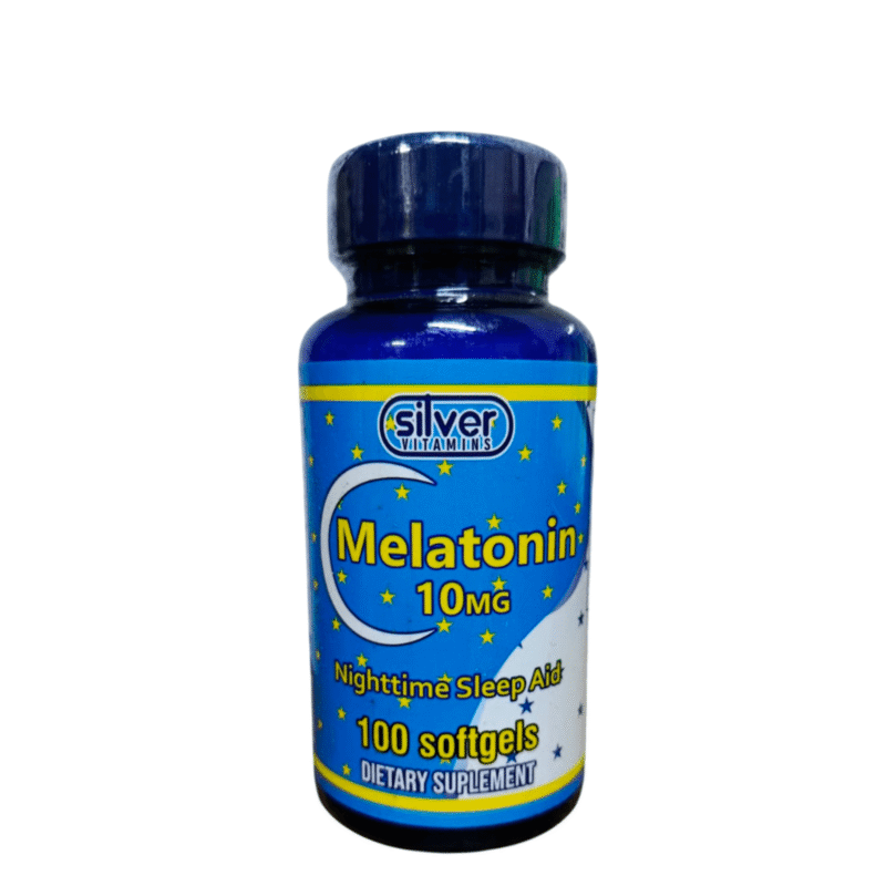 Melatonina 10mg x 100 Softgels - Silver Vitamins Nutrition