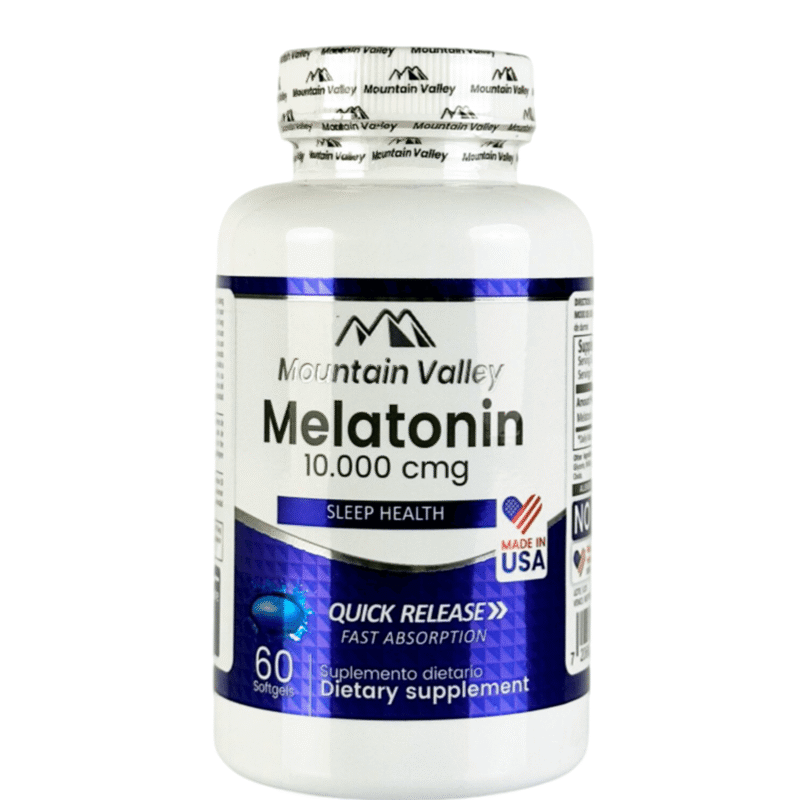 Melatonina 10mg x60 - Mountain Valley