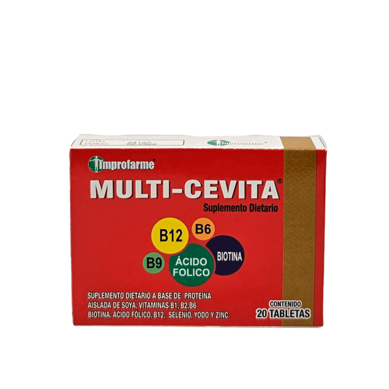 Multi-cevita 20 Tabletas Lab. Improfarme