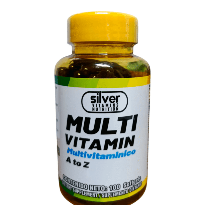 Multivitamina A to Z x100 Softgels - Silver Vitamins Nutrition