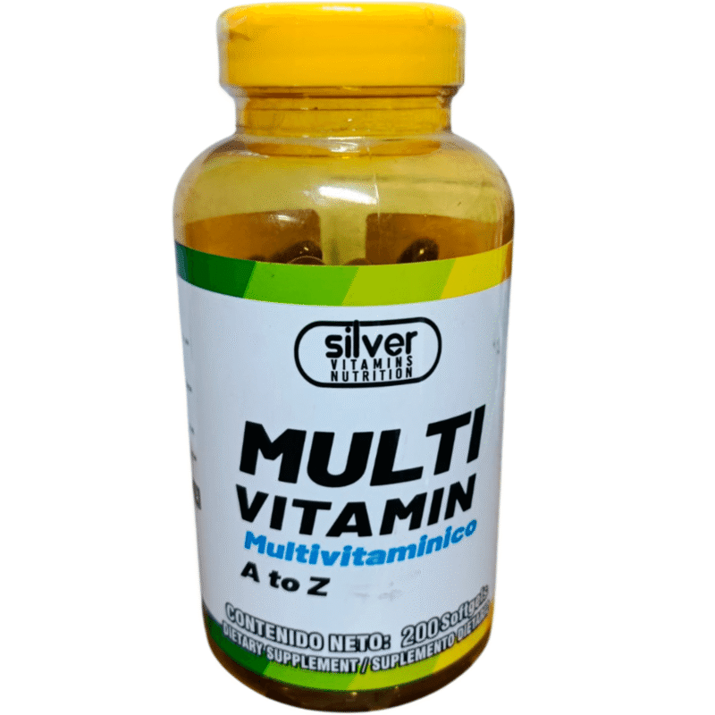 Multivitamina A to Z x200 Softgels - Silver Vitamins Nutrition