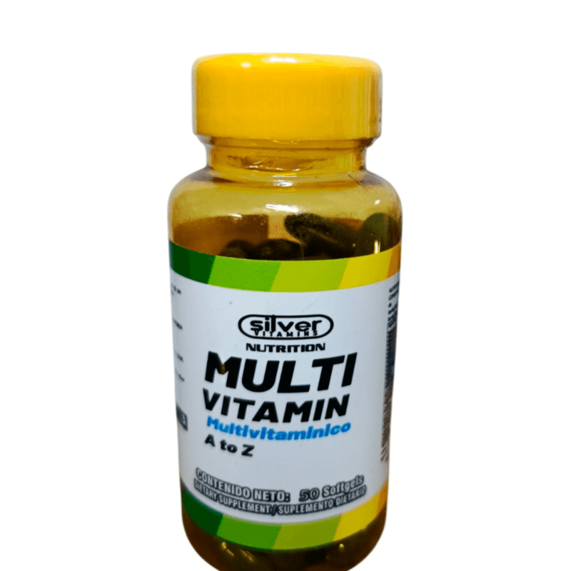 Multivitamina A to Z x50 Softgels - Silver Vitamins Nutrition