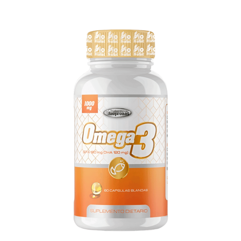 Omega 3 1000mg - Biopronat 60 Cápsulas Blandas