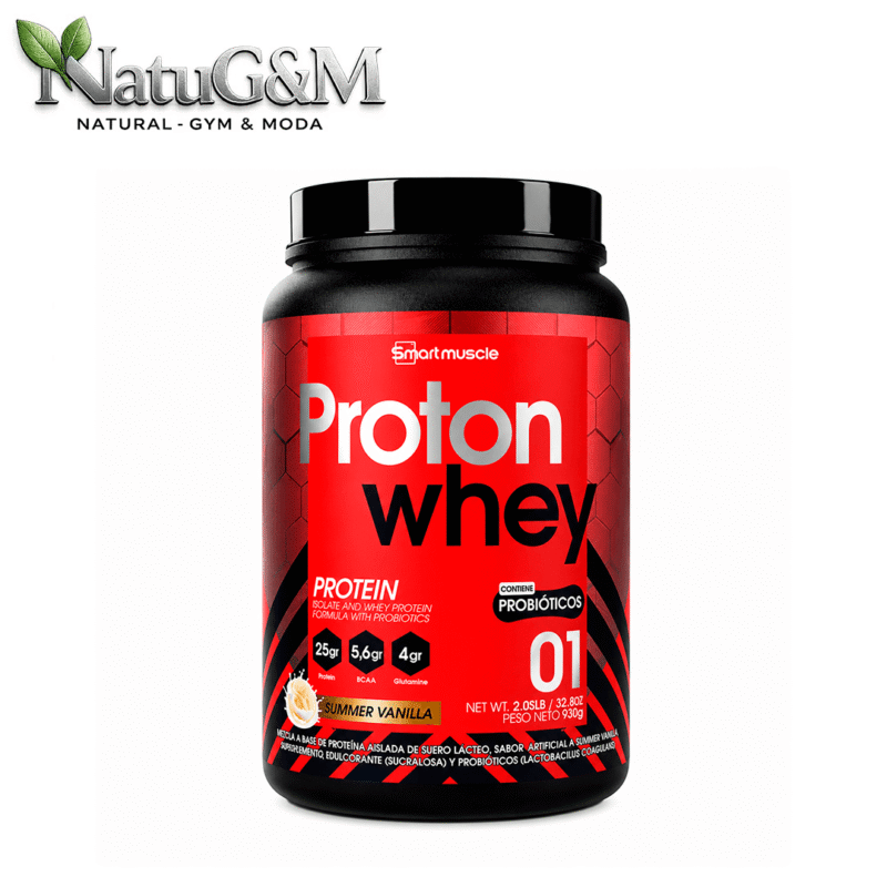 Proton Whey Vainilla 2.05 lb - Smartmuscle