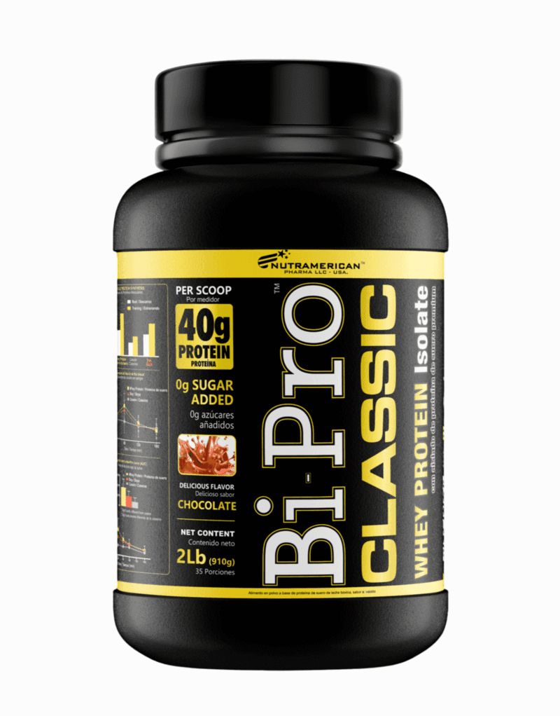 Proteina Bipro Classic Chocolate 2lbs - Nutramerican