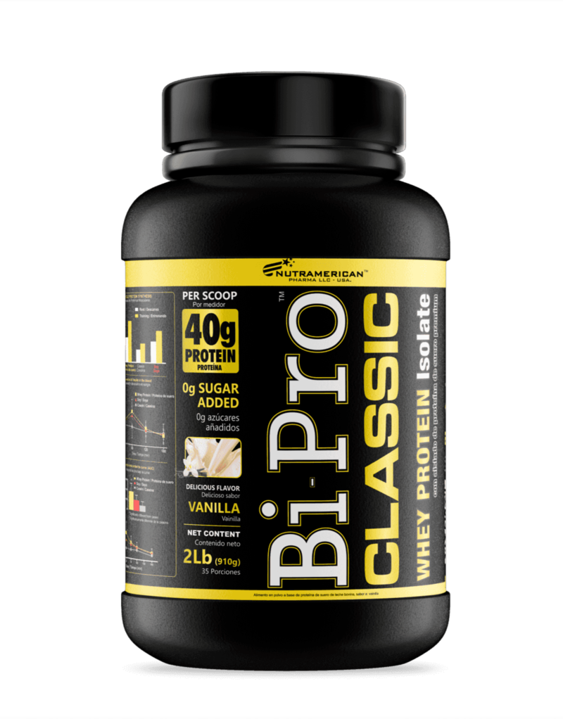 Proteina Bipro Classic Vainilla 2 lb - Nutramerican