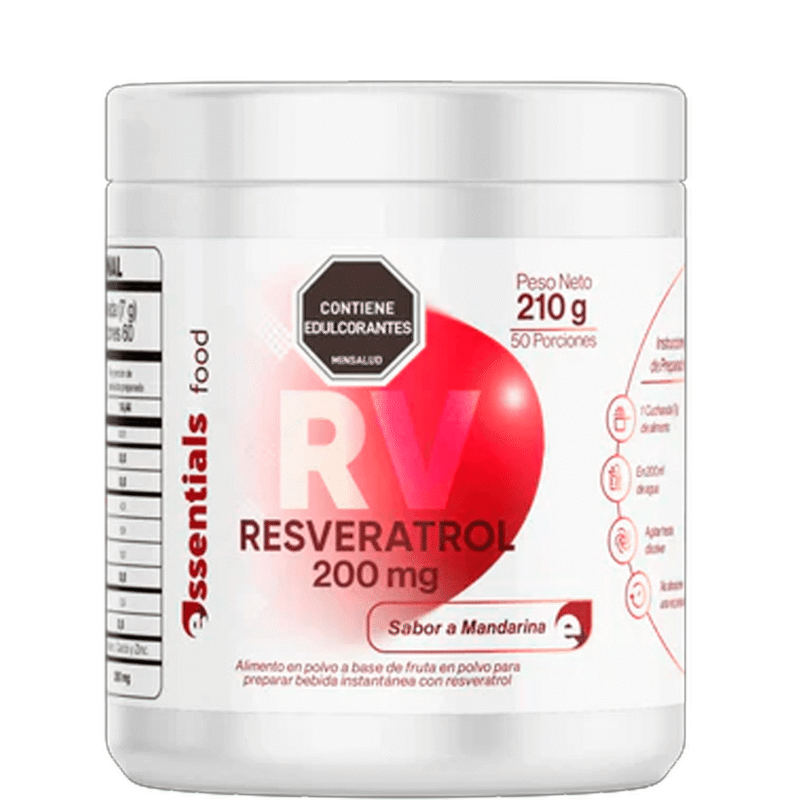 Resveratrol 210 gr en polvo - Essentials