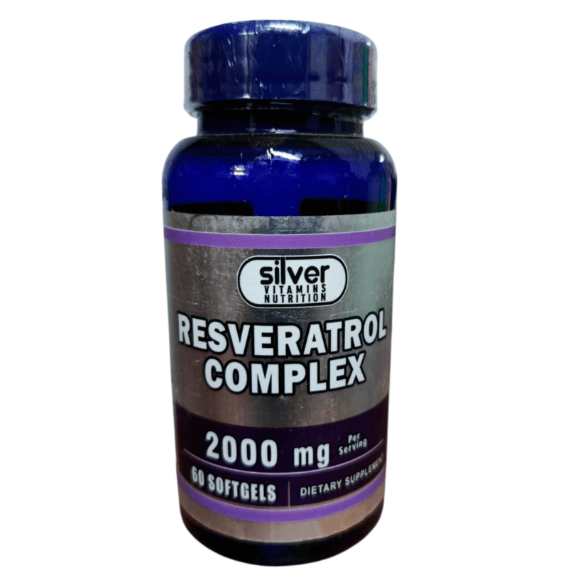 Resveratrol Complex 2000mg X60 Softgels -Silver Vitamins Nutrition