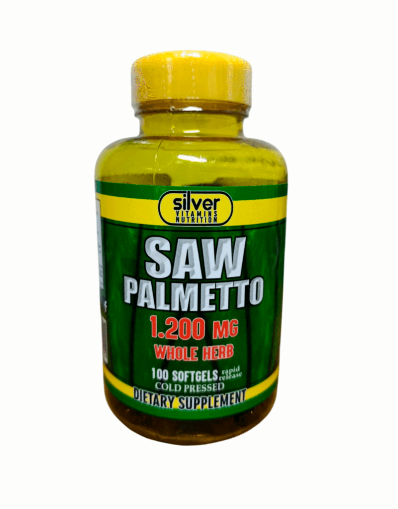 Saw Palmetto 1200mg x100 Softgels - Silver Vitamins Nutrition
