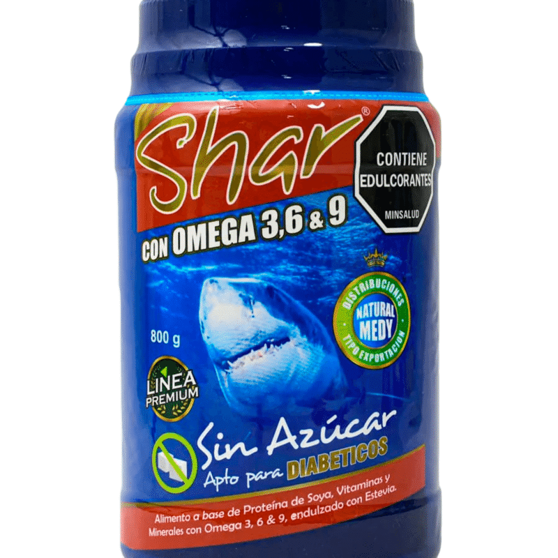 Shar Con Omega 3, 6, 9 Sin Azúcar 800g
