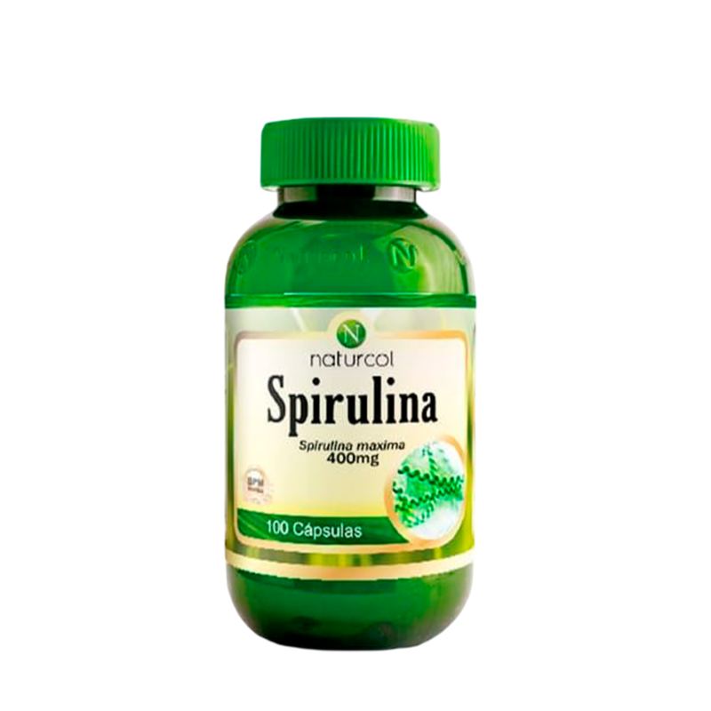 Spirulina 400 mg  x 100 laboratorio Naturcol