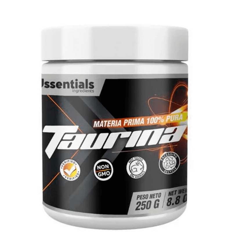 Taurina 250gr en polvo 100% pura - Eseentials