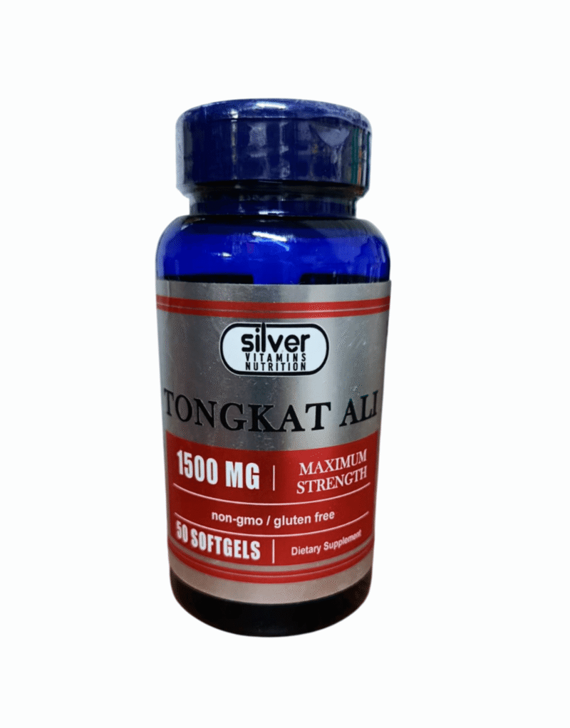 Tongkat Ali 1500mg X 50 Softgels - Silver Vitamins Nutrition