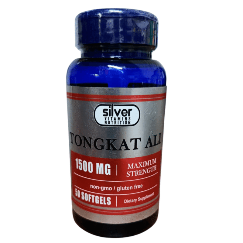 Tongkat Ali 1500mg X 50 Softgels - Silver Vitamins Nutrition