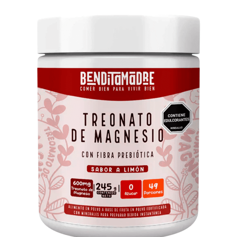 Treonato de Magnesio 245g - Benditamadre