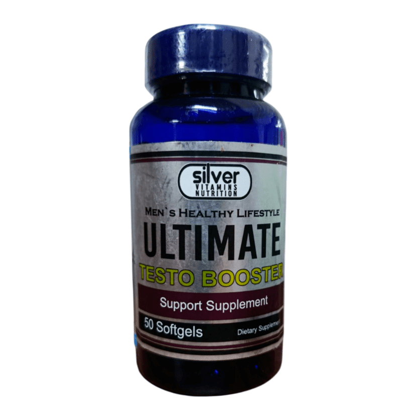 Ultimate Testo Booster x50 Softgels - Silver Vitamins Nutrition
