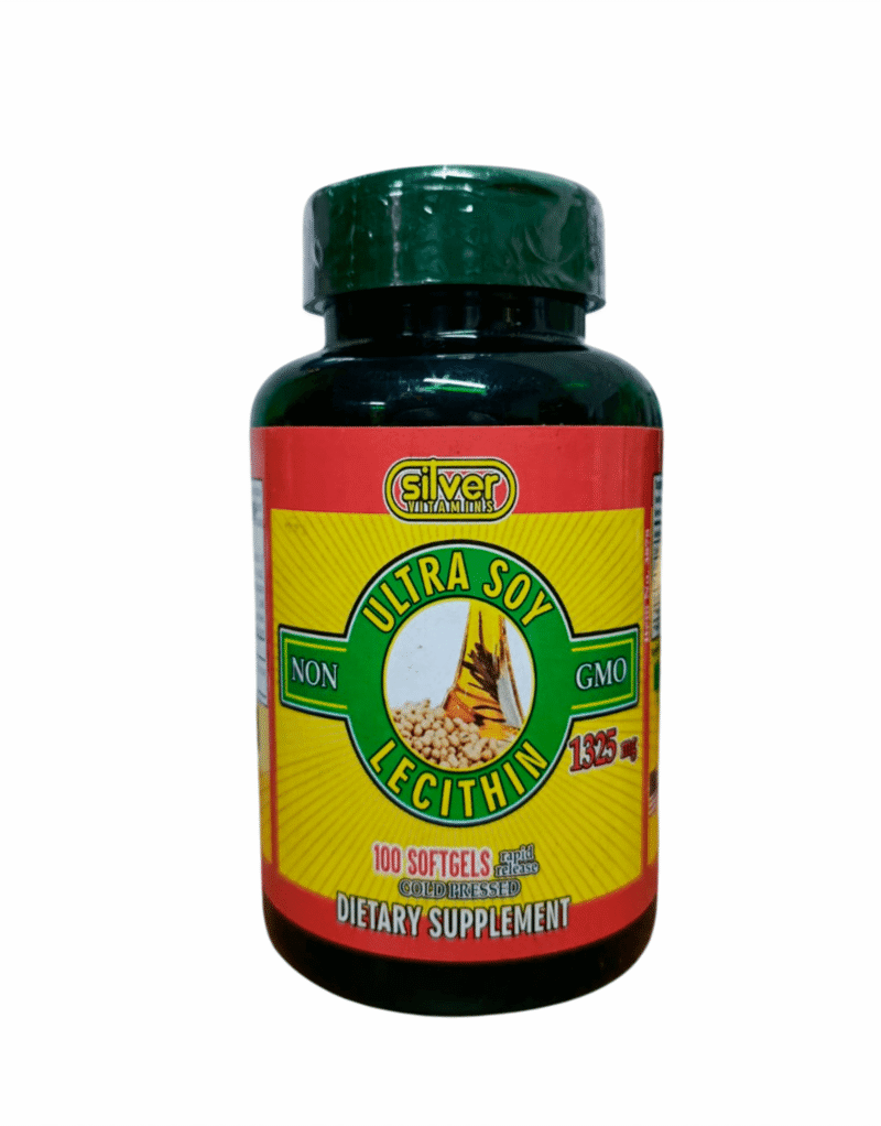 Ultra Soya Lecitina1325mg x100 cápsulas - Silver Vitamins Nutrition