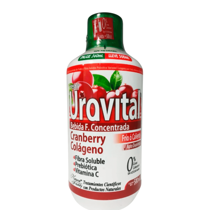 Urovital Bebida Oral 500ml - Natural Freshly