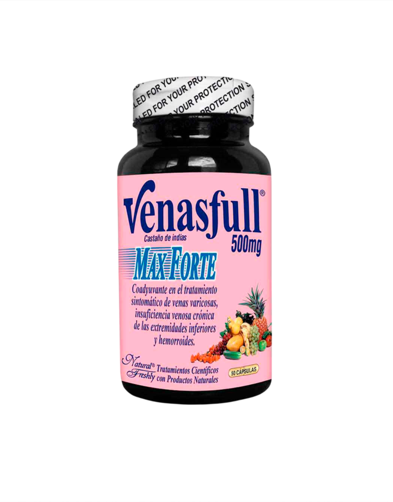 Venasfull Max Forte 50 Cápsulas Natural Freshly