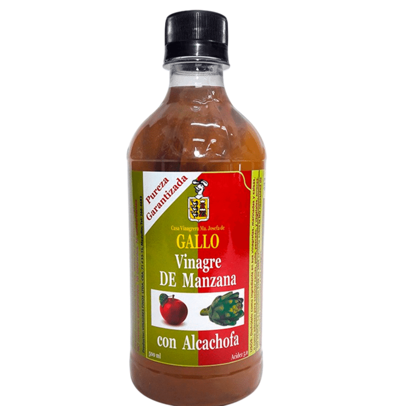 Vinagre de Manzana Con Alcachofa 500ml - Maria Josefa de Gallo