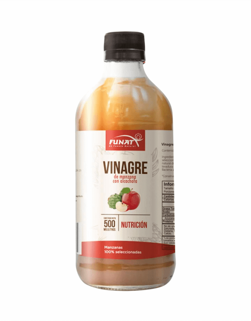 Vinagre de Manzana Con Alcachofa Funat 500 ml