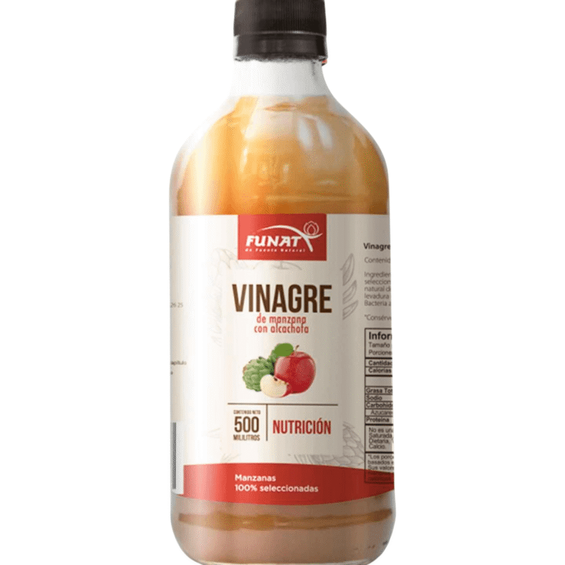 Vinagre de Manzana Con Alcachofa Funat 500 ml