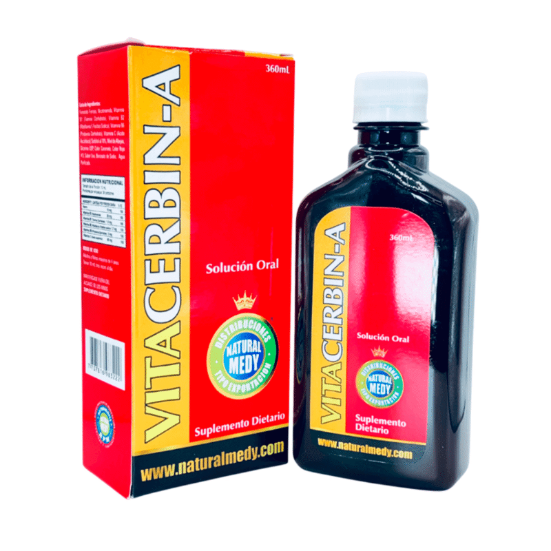 Vitacerbin-A Jarabe Natural Medy 360ML