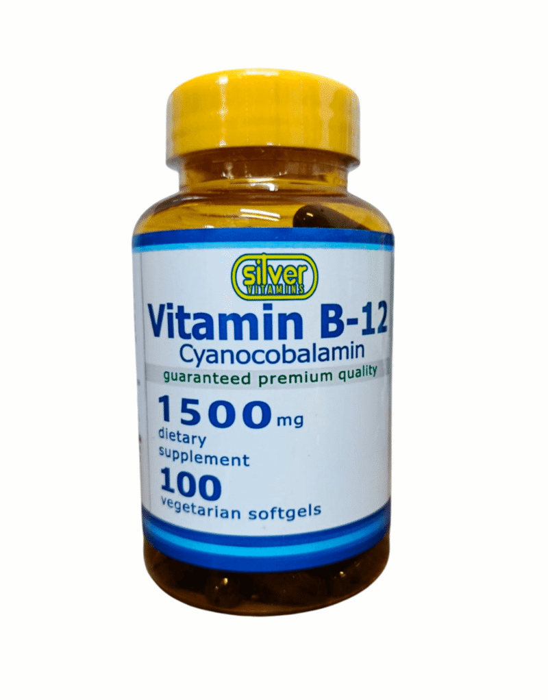 Vitamina B12 1500mg X100 - Silver Vitamins Nutrition
