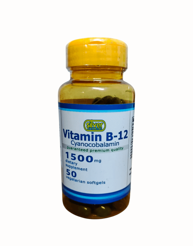 Vitamina B12 1500mg X50 - Silver Vitamins Nutrition