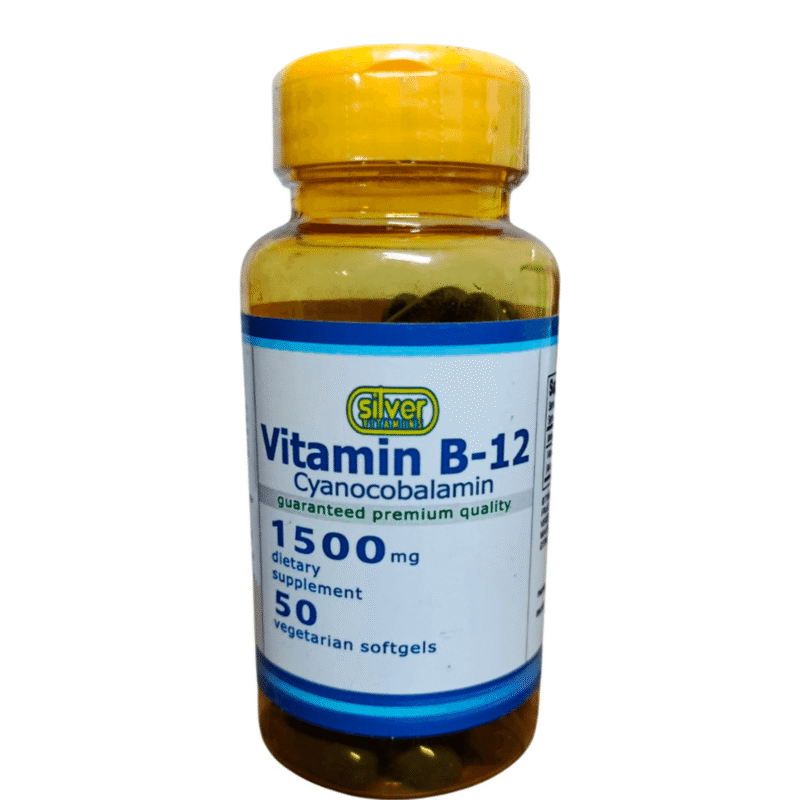 Vitamina B12 1500mg X50 - Silver Vitamins Nutrition